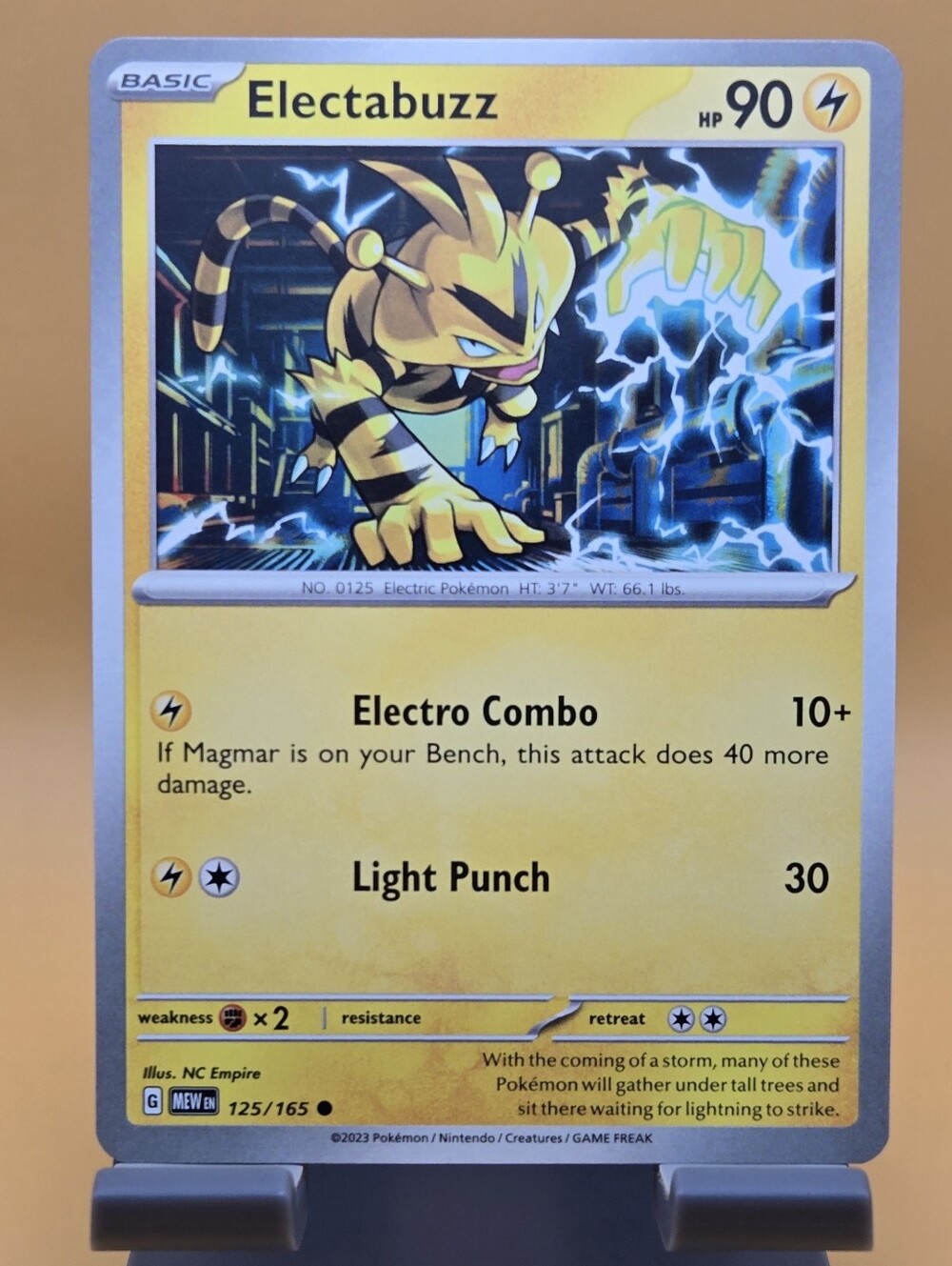 Electabuzz - SV: Scarlet & Violet 151 125/165